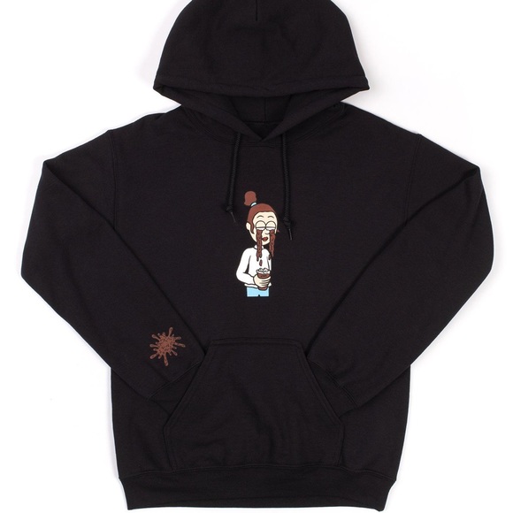 Coffee slime hoodie Clearance